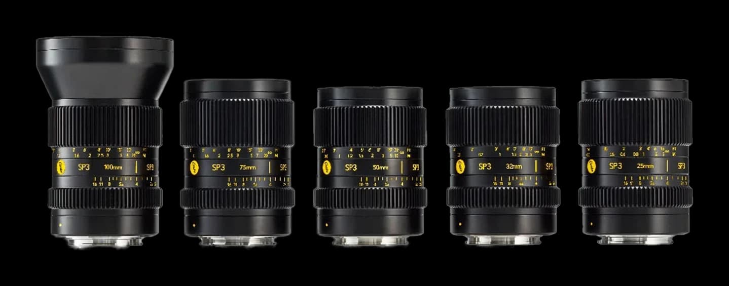 Cooke SP3 Objektive 6er Set