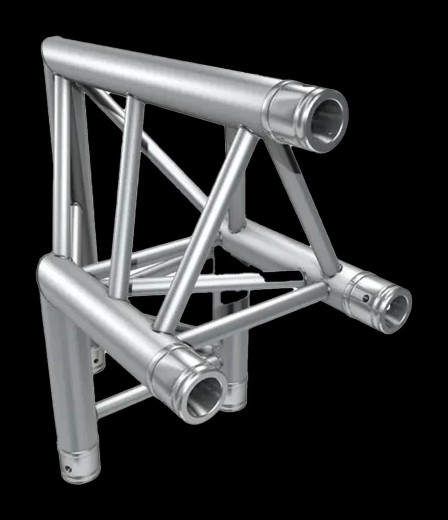 Global Truss 3-Punkt Traverse 90° Winkelstück