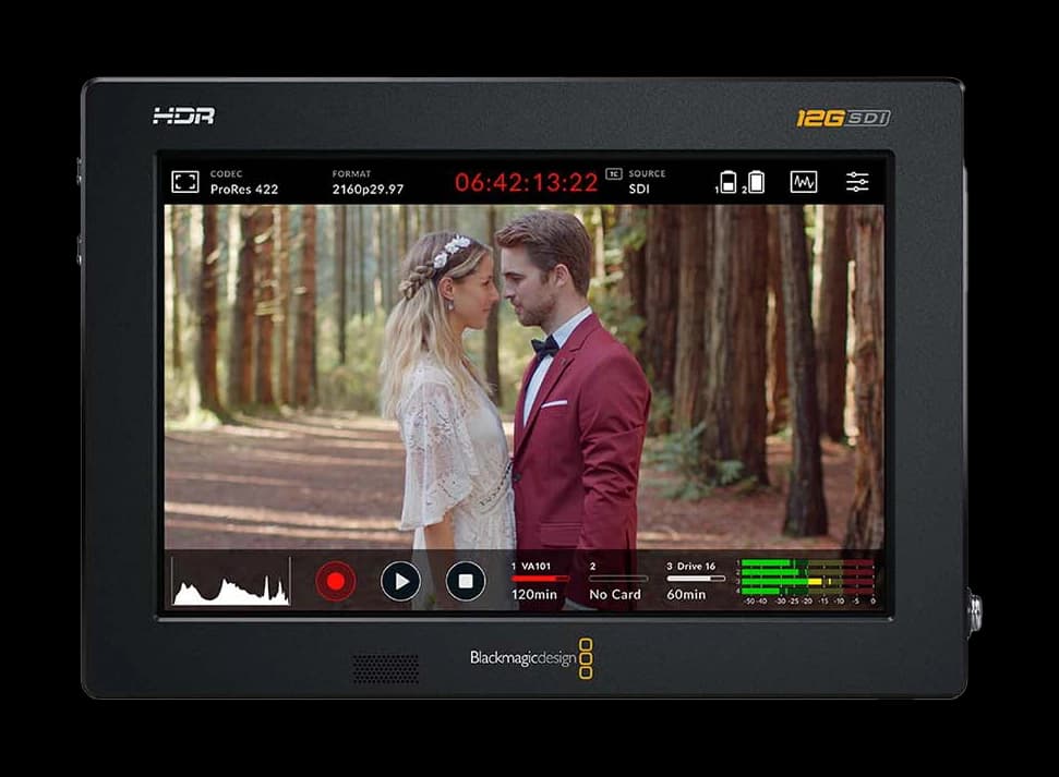 Blackmagic Video Assist 7" 12G HDR Monitor/Rekorder