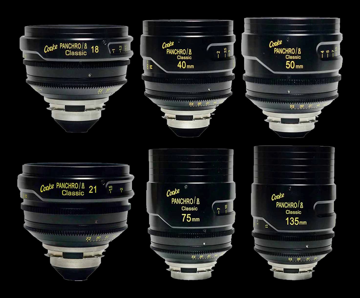 Cooke Panchro/i Classic 6er Set