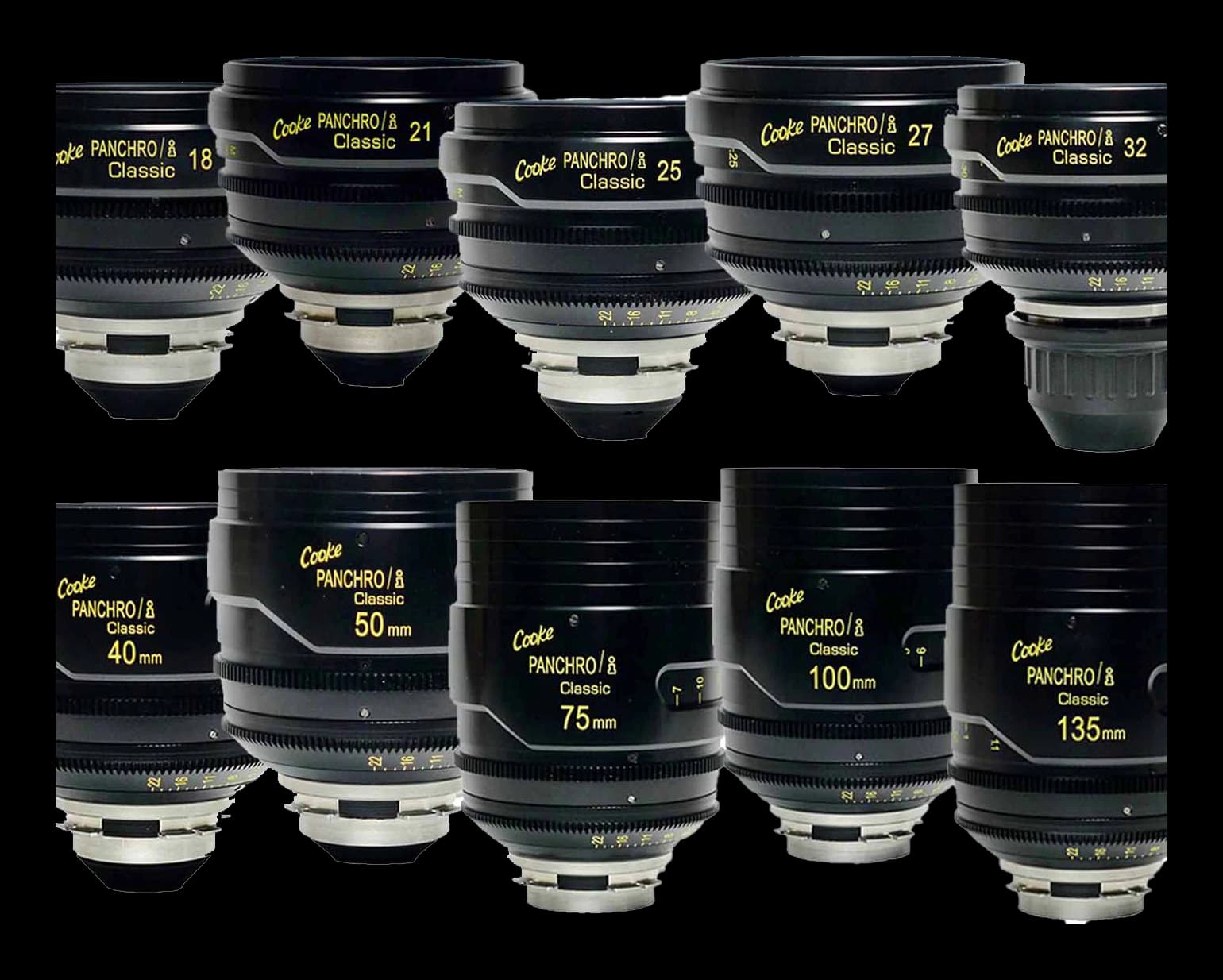 Cooke Panchro/i Classic 10er Set