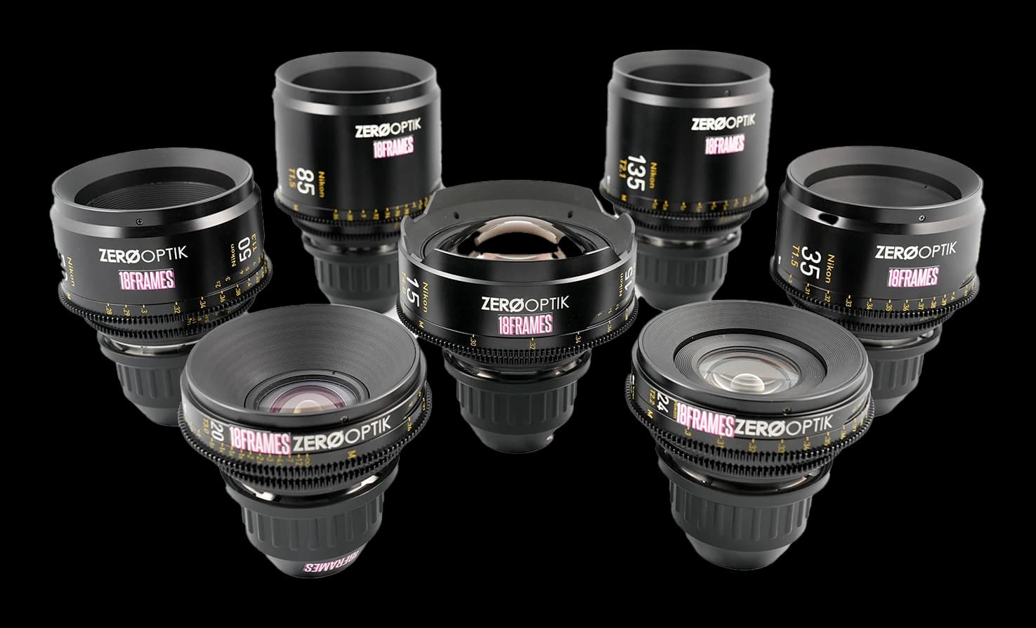 Zero Optik NIKON AI-S 7er Set Bild 3