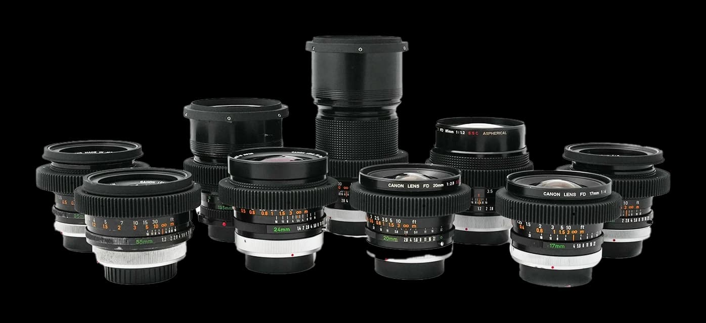 Canon FD S.S.C. Vintage Primes