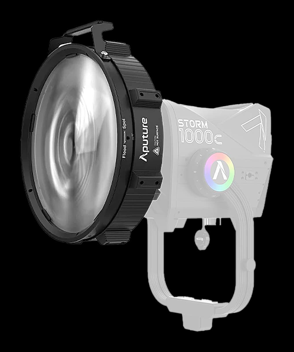 Aputure CF12 Fresnel + Barndoors