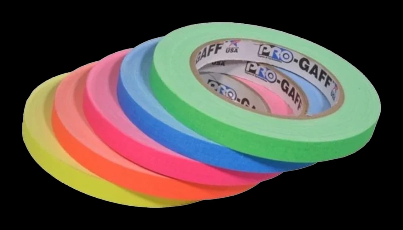 ProGaff Gaffertape Neon (12,5mm)