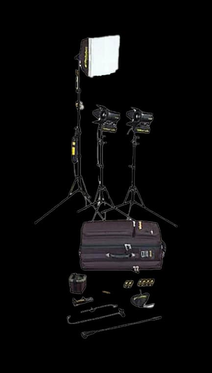 Dedolight 3-Leuchten Kit Bild 2