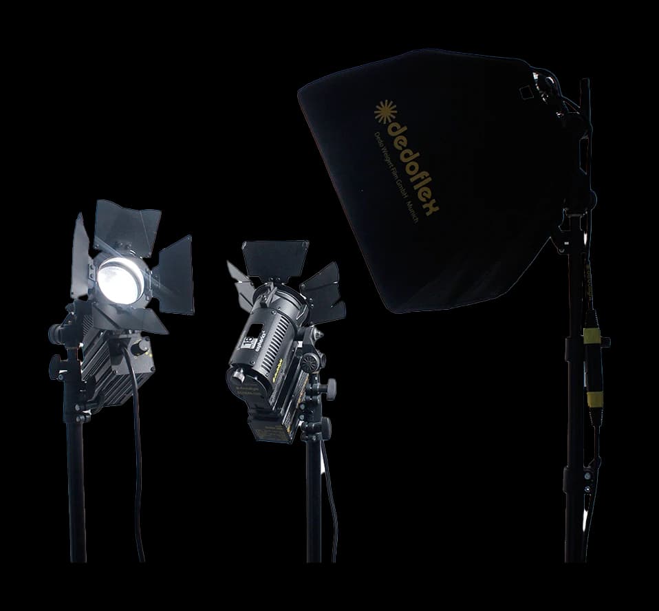 Dedolight 3-Leuchten Kit Bild 3