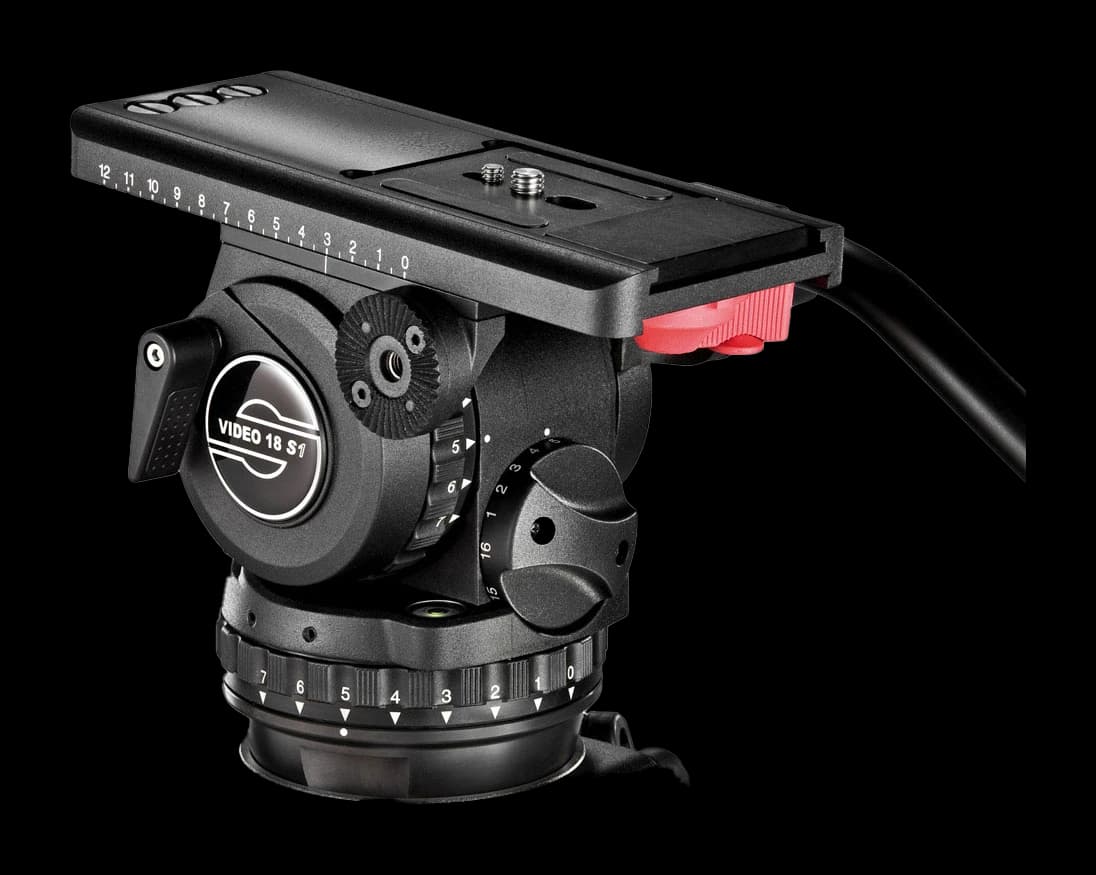 Sachtler Stativ Video 18p S1 Carbon Bild 2