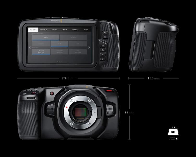 Blackmagic Pocket Cinema Camera 4K Bild 2