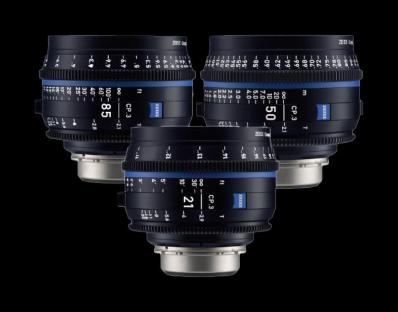 Zeiss Compact Prime CP.3 3er Set
