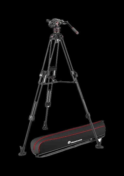 Manfrotto Nitrotech 608 + 645 Carbon Stativ-Set