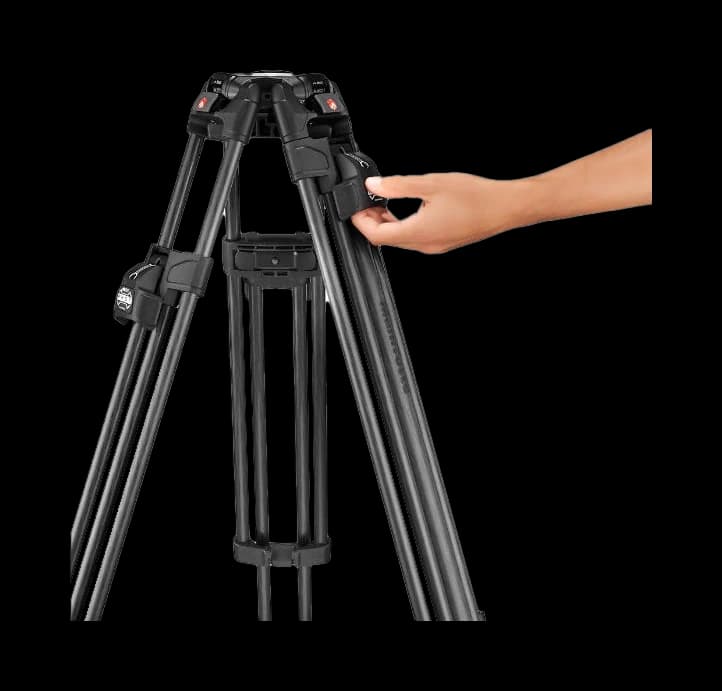 Manfrotto Nitrotech 608 + 645 Carbon Stativ-Set Bild 4
