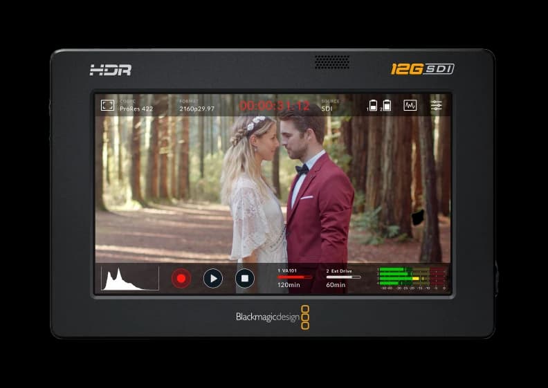 Blackmagic Video Assist 5" 12G HDR Monitor/Rekorder