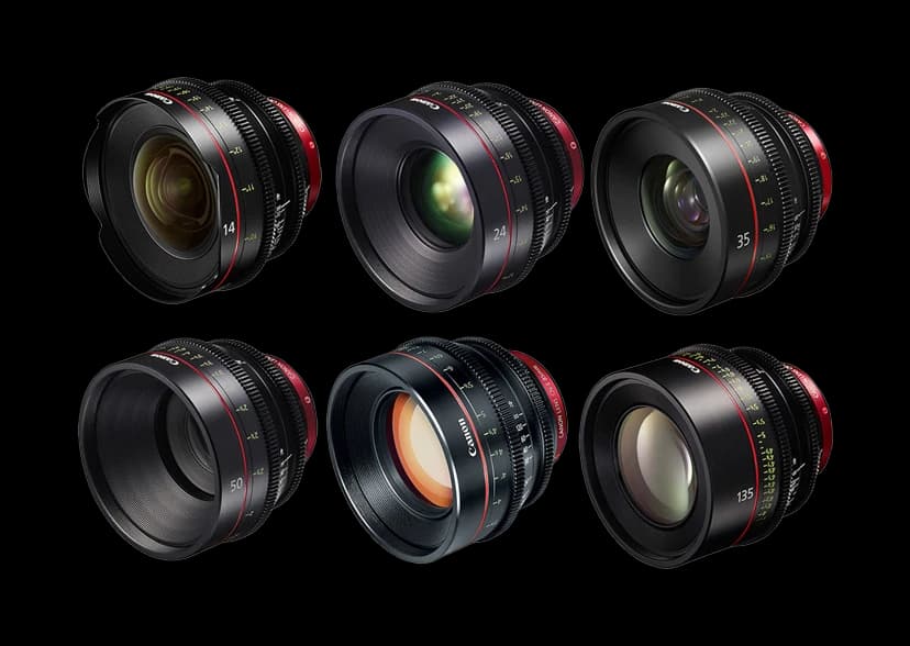 Canon Cine Primes CN-E 6er Set