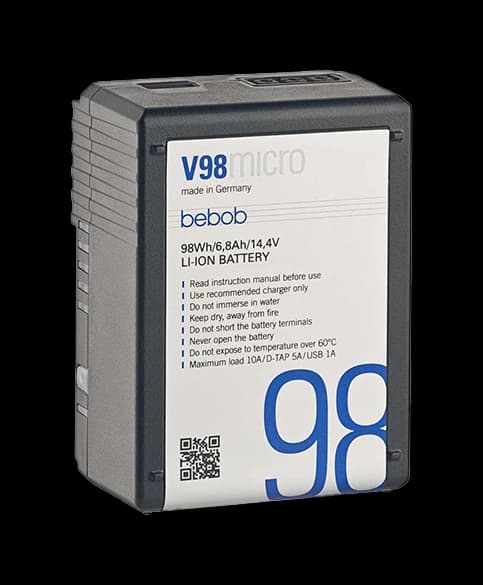 bebob V98MICRO V-Mount Akku